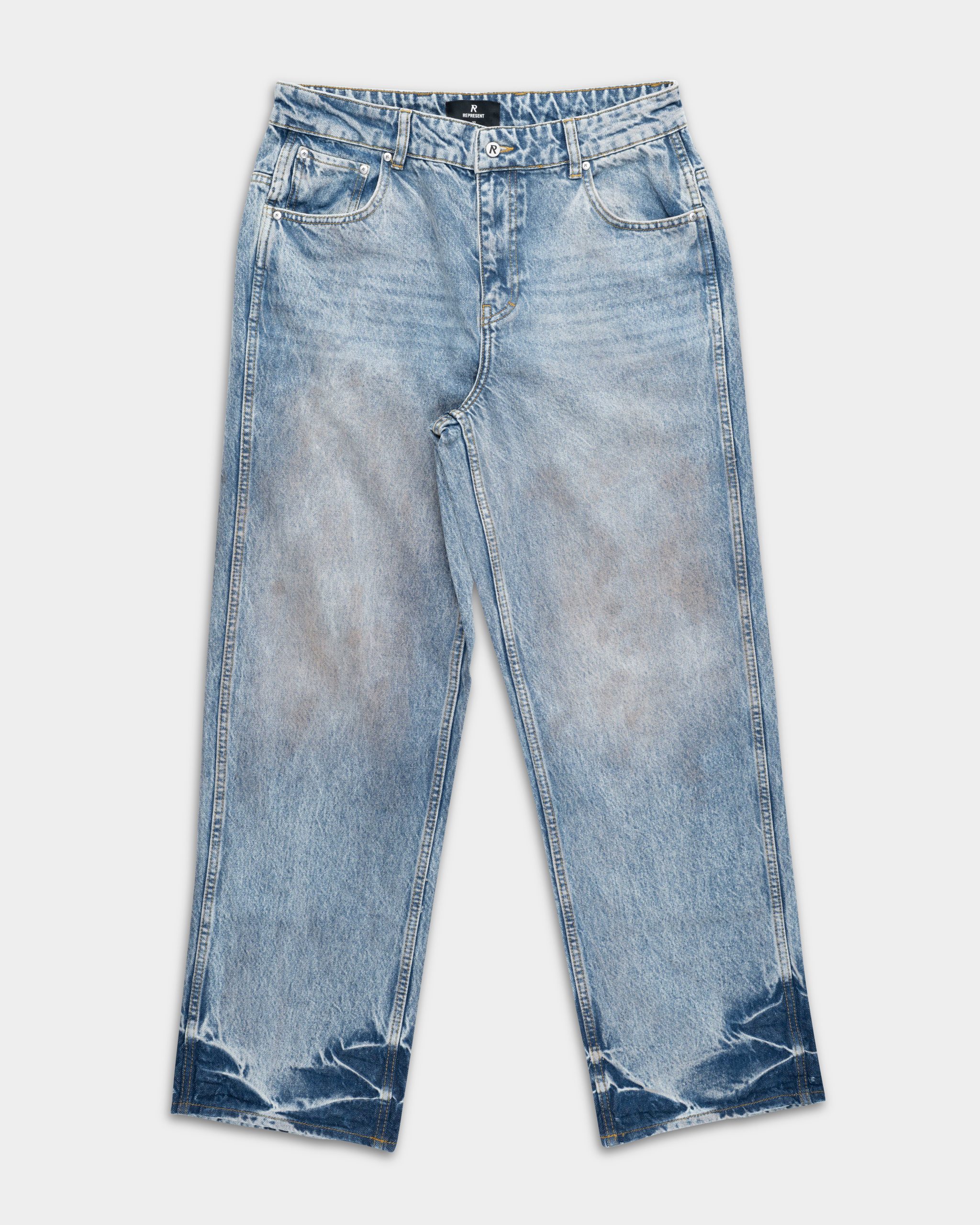 REPRESENT R3 Baggy Denim 'Blue Mechanical'