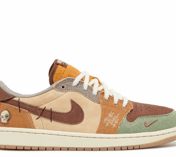 Nike ZION WILLIAMSON X AIR JORDAN 1 RETRO LOW OG 'VOODOO'