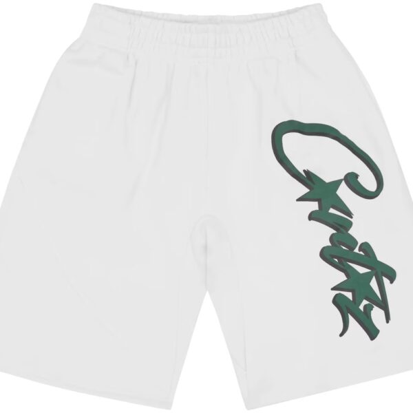 Corteiz Allstarz Shorts 'White/Green'