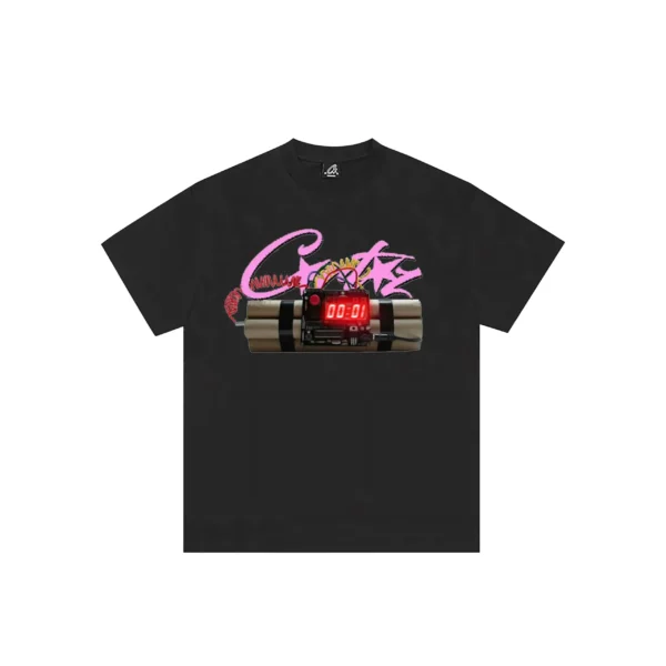 Corteiz No Time 4 Luv Tee 'Black'