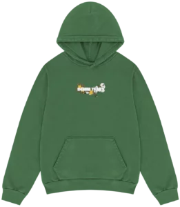 DenimTearsEmbroideredFloralLogoHoodie_Greenfront.webp