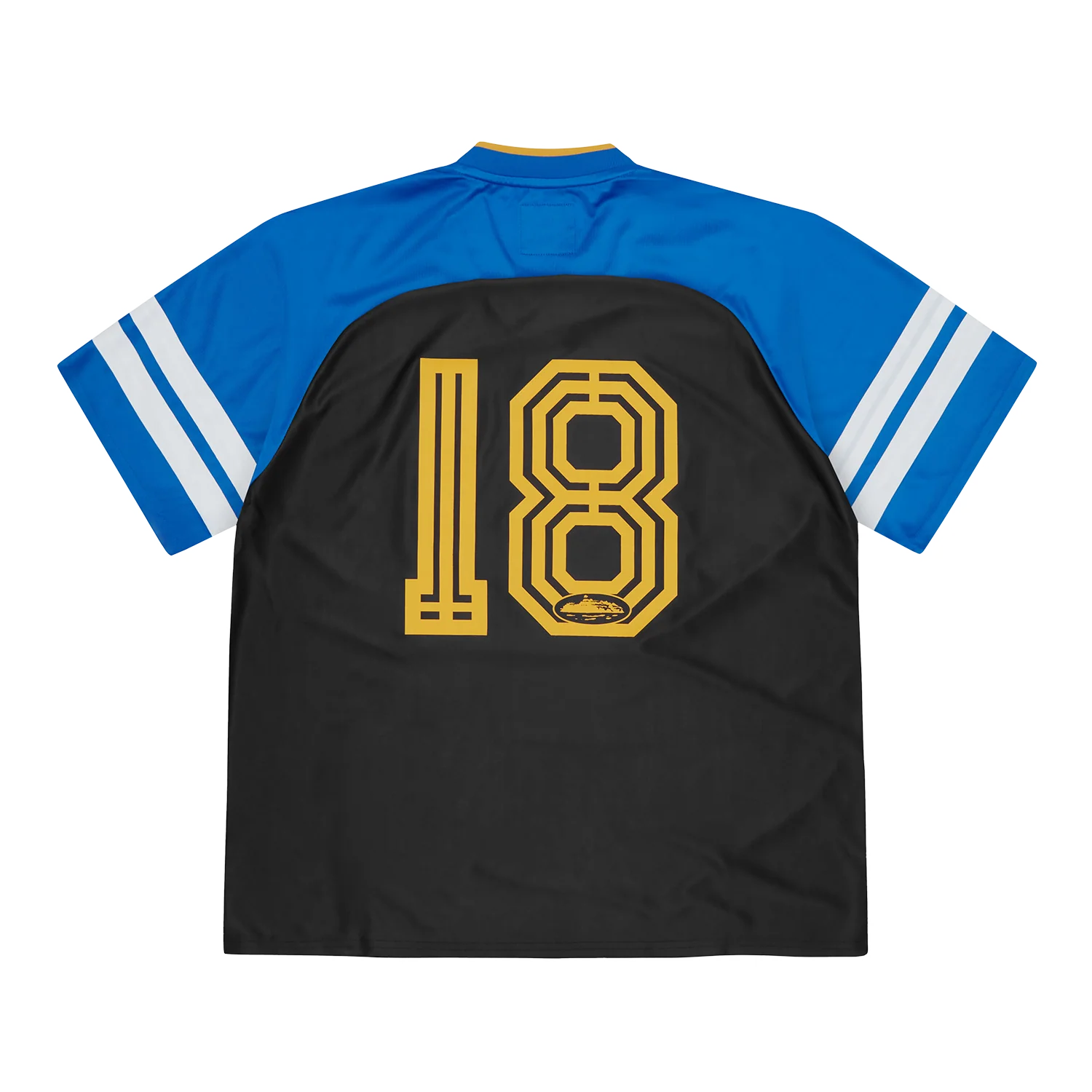 Second image of Corteiz Da Magpies Jersey 'Black/Blue'