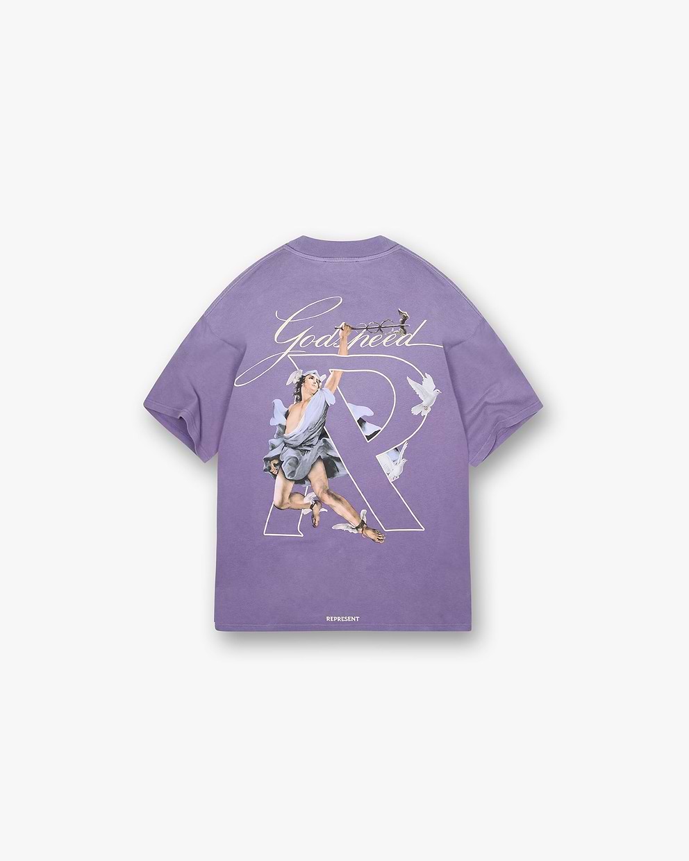 Represent Hermes Tee 'Purple'
