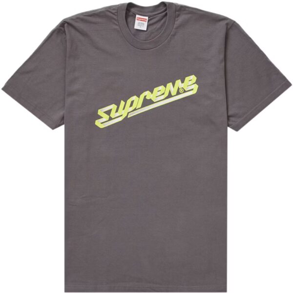 Supreme Banner Tee (FW23) 'Charcoal'