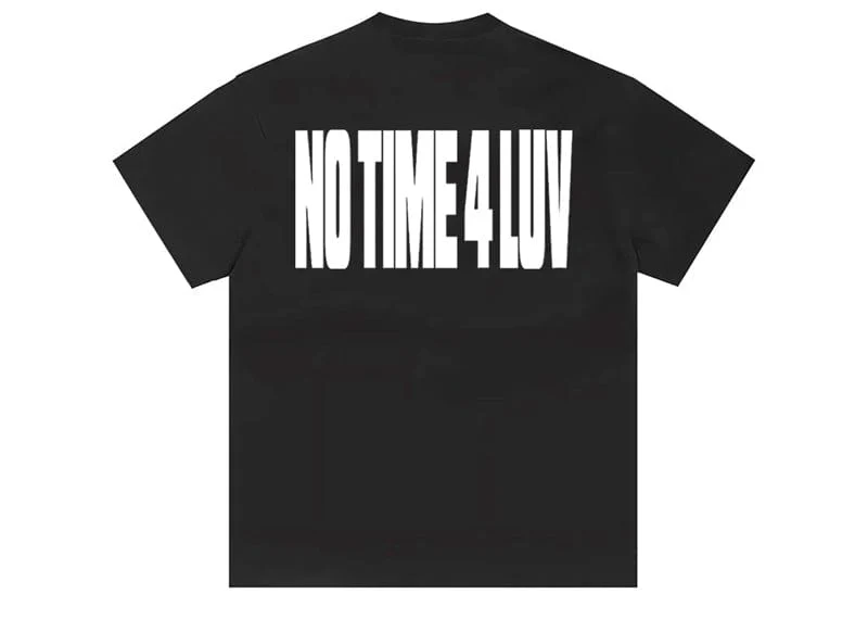 Second image of Corteiz No Time 4 Luv Tee 'Black'