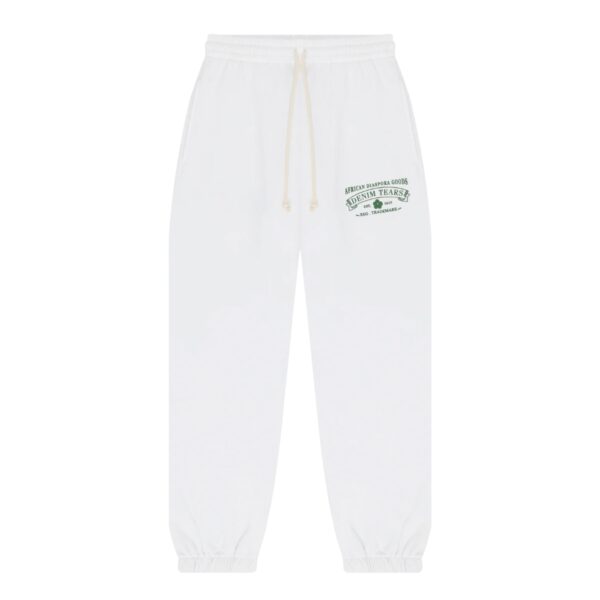 Denim Tears ADG Sweatpants 'White/Green'