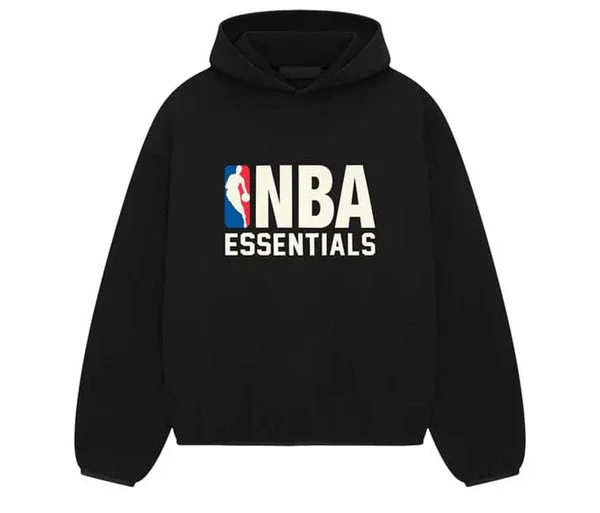 FEAR OF GOD x NBA Essentials Hoodie 'Black'