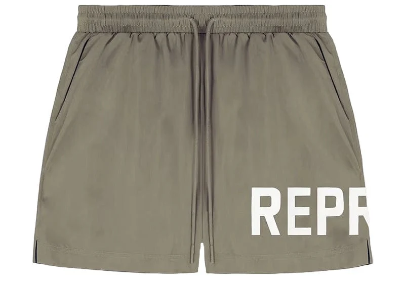 REPRESENT Swim Shorts 'Khaki'