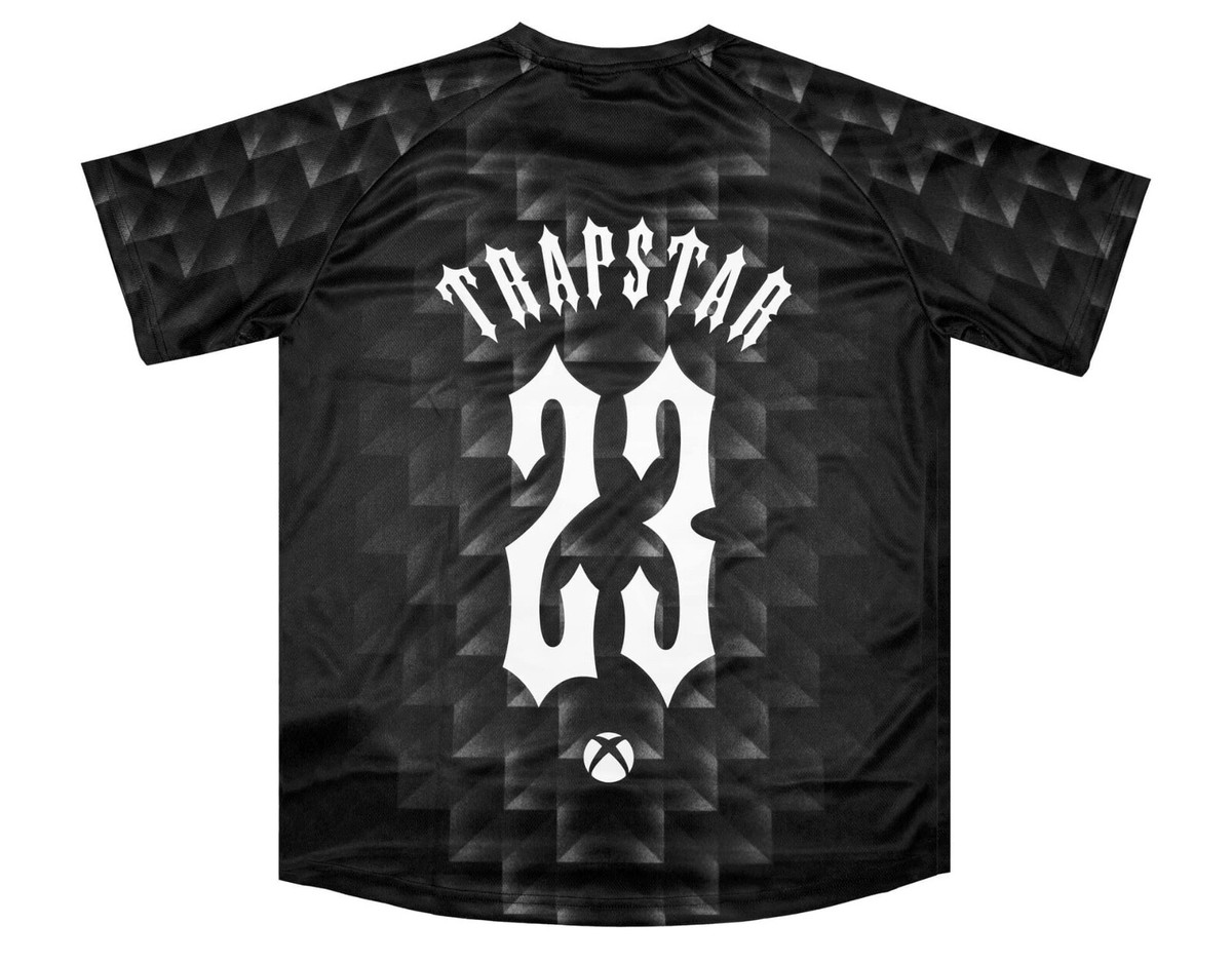 Second image of Trapstar x Xbox Football jersey 'Black'