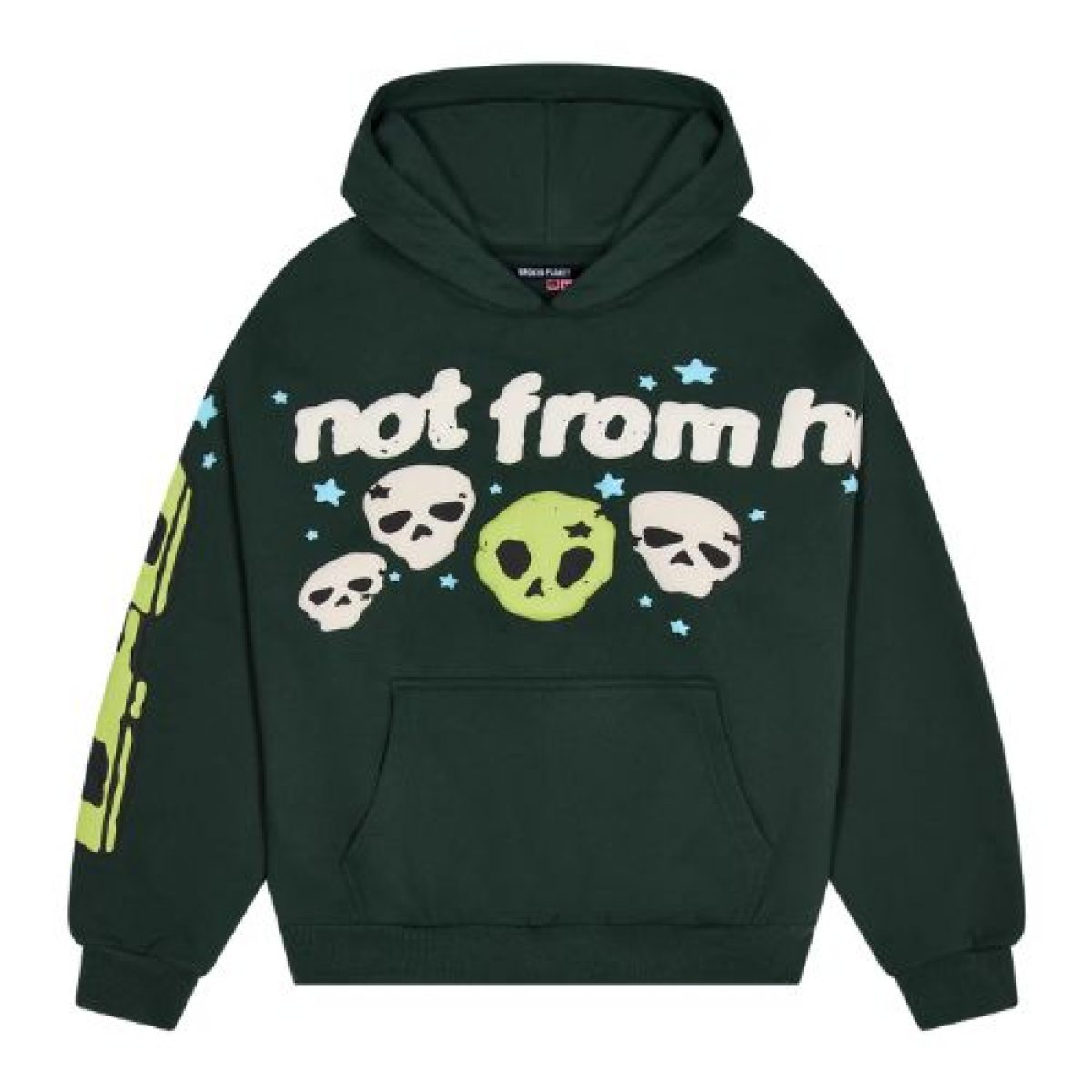 Broken Planet Market Not From Here Hoodie 'Dark Green'