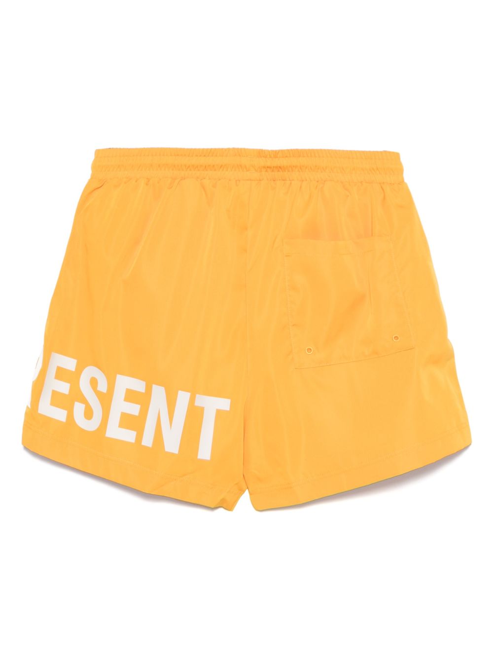 Second image of Represent Logo-Print Swim Shorts 'Orange'
