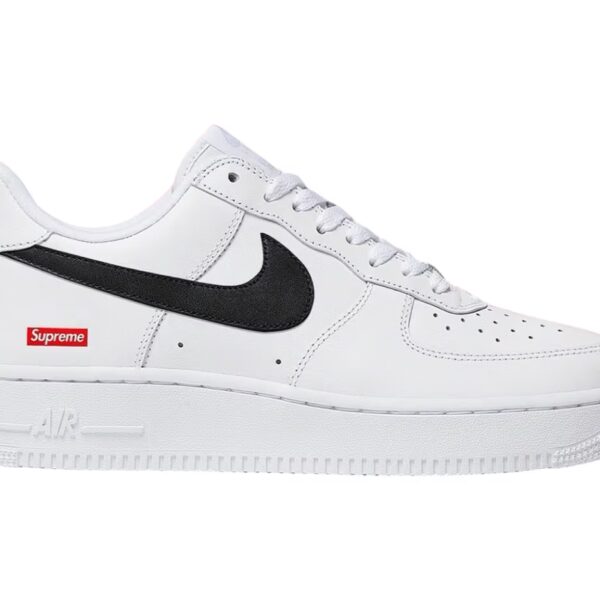 Nike x Supreme Air Force 1 Low Box Logo "White/Black"