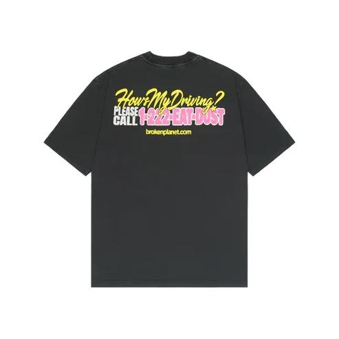Second image of Broken Planet Fast Boyz T-shirt 'Midnight Black'