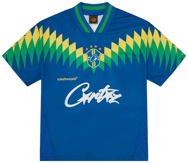 Corteiz Club America Jersey Brasil 'Blue'