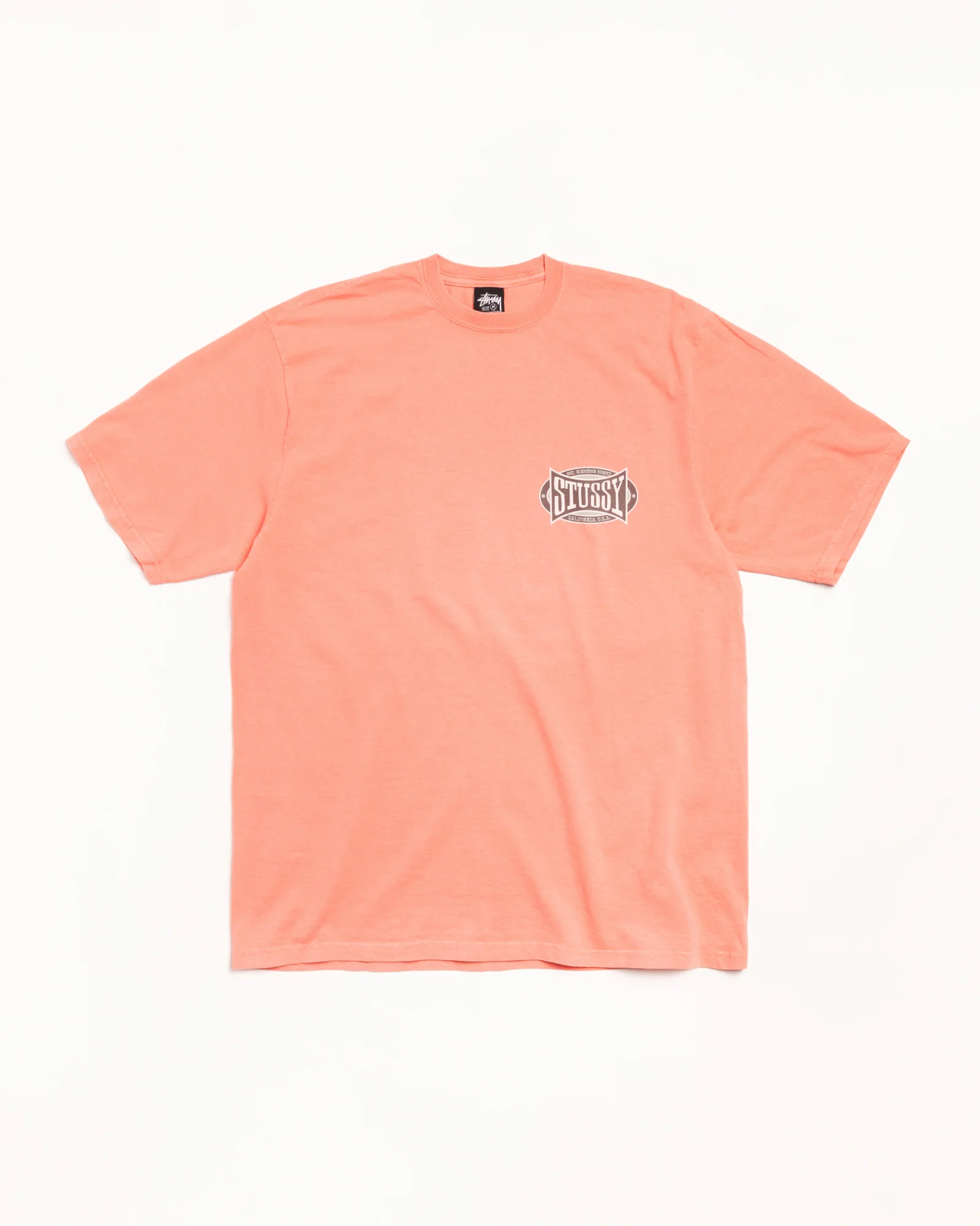 Stussy Champion Oval pigment Dyed 'Sherbert'
