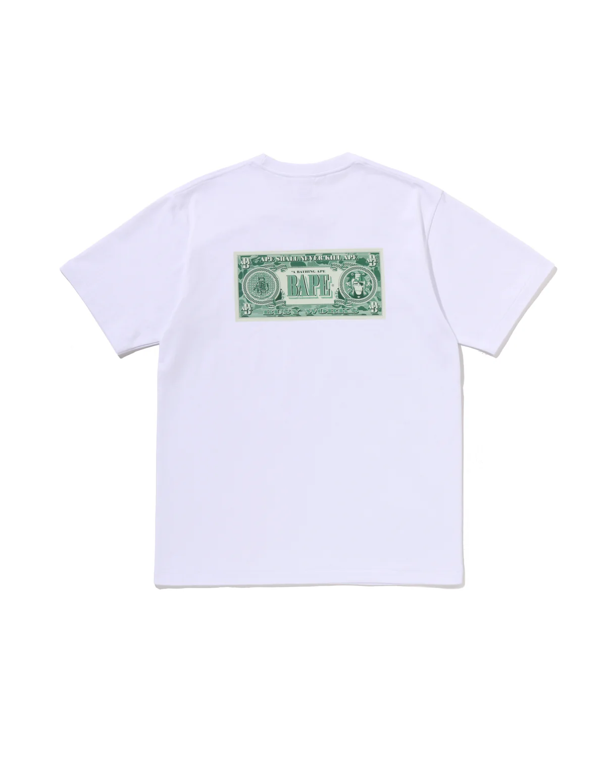 Second image of BAPE Banknote Tee White