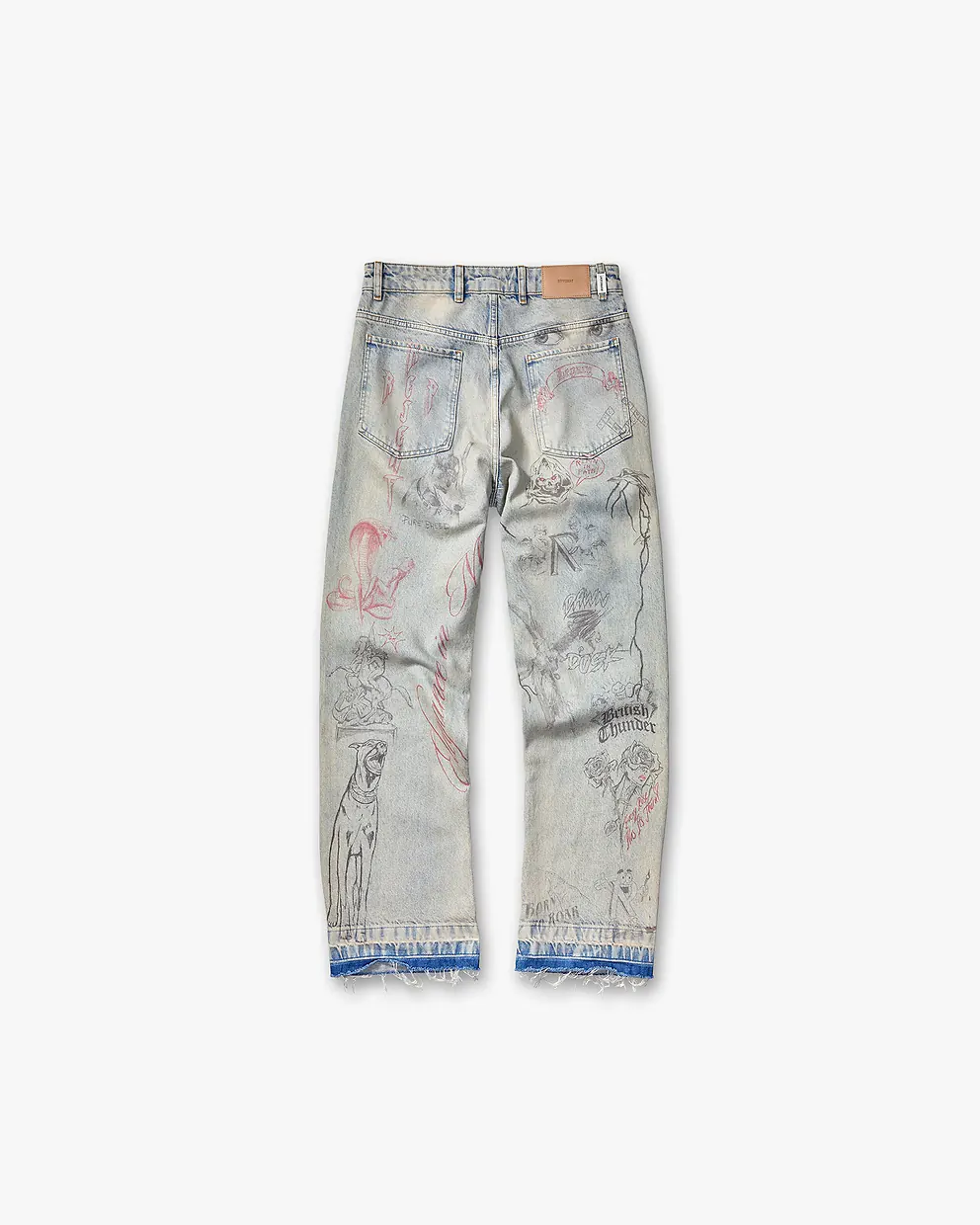 Second image of Represent Legacy Denim "Light Blue"