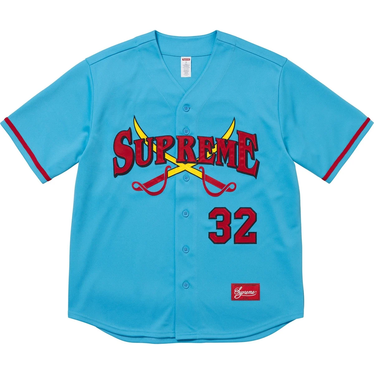 Supreme Swords Baseball Jersey 'Blue'