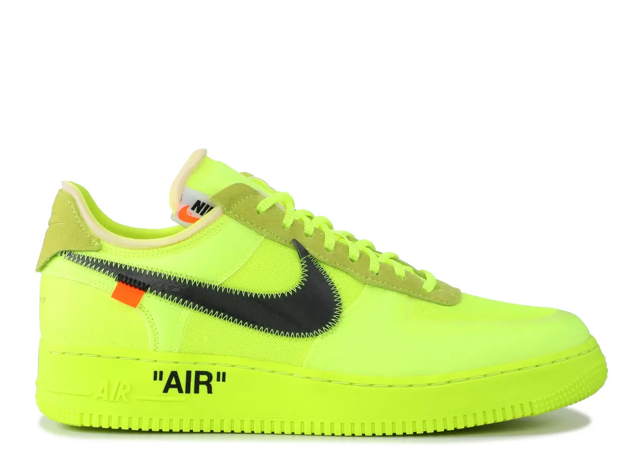 Nike X Off-White Air Force 1 Low 'Volt'