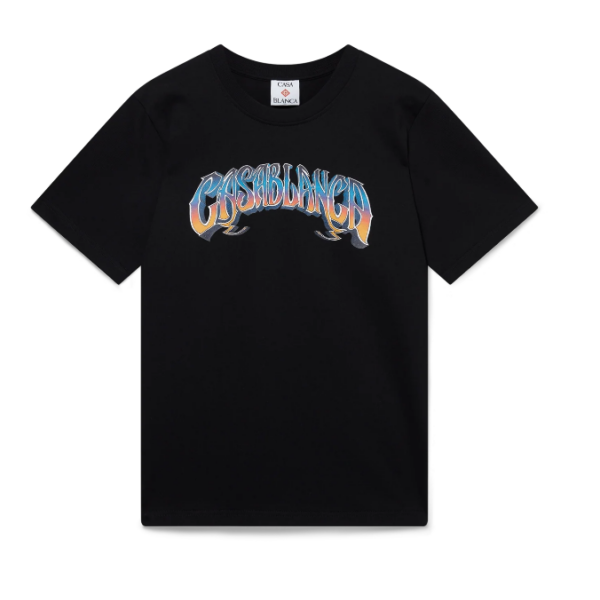 Casa Blanca Gradient Gothic Short Sleeve T‑Shirt