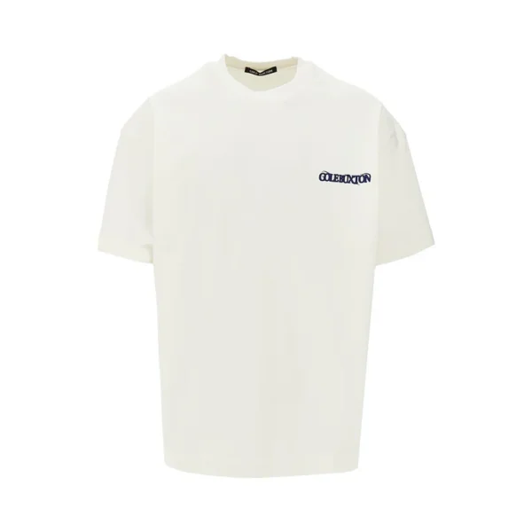 COLE BUXTON  'Balearic' T-shirt White Blue