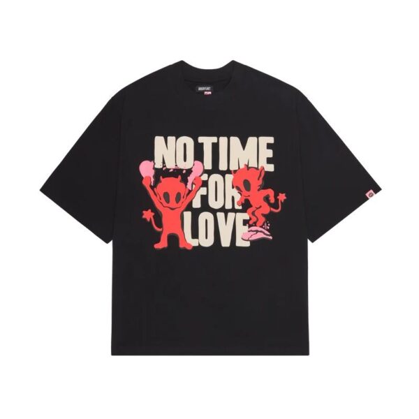 Broken Planet No Time For Love Midnight Black Tee
