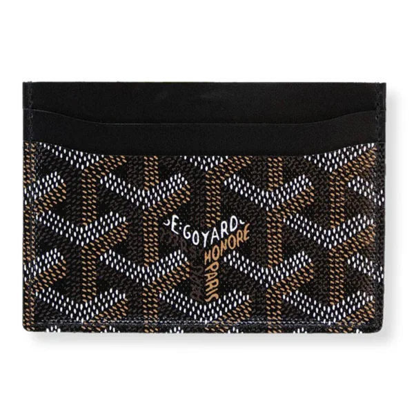 Goyard Saint-Sulpice Card Wallet Black