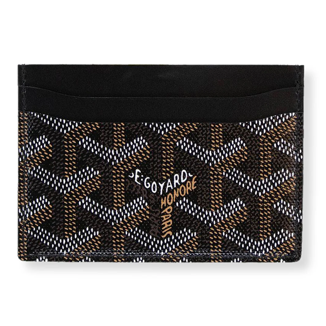 Goyard Saint-Sulpice Card Wallet Black