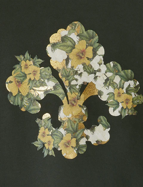 Second image of LEVI' X DENIM TEARS CREWNECK SWEATSHIRT - MULTI-COLOUR