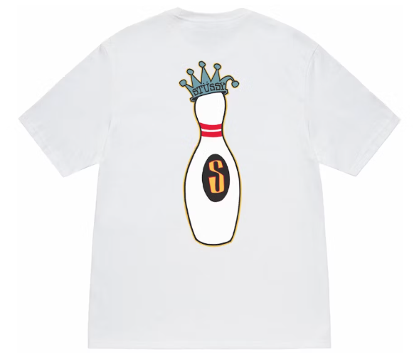 Second image of Stussy Kingpin Tee White