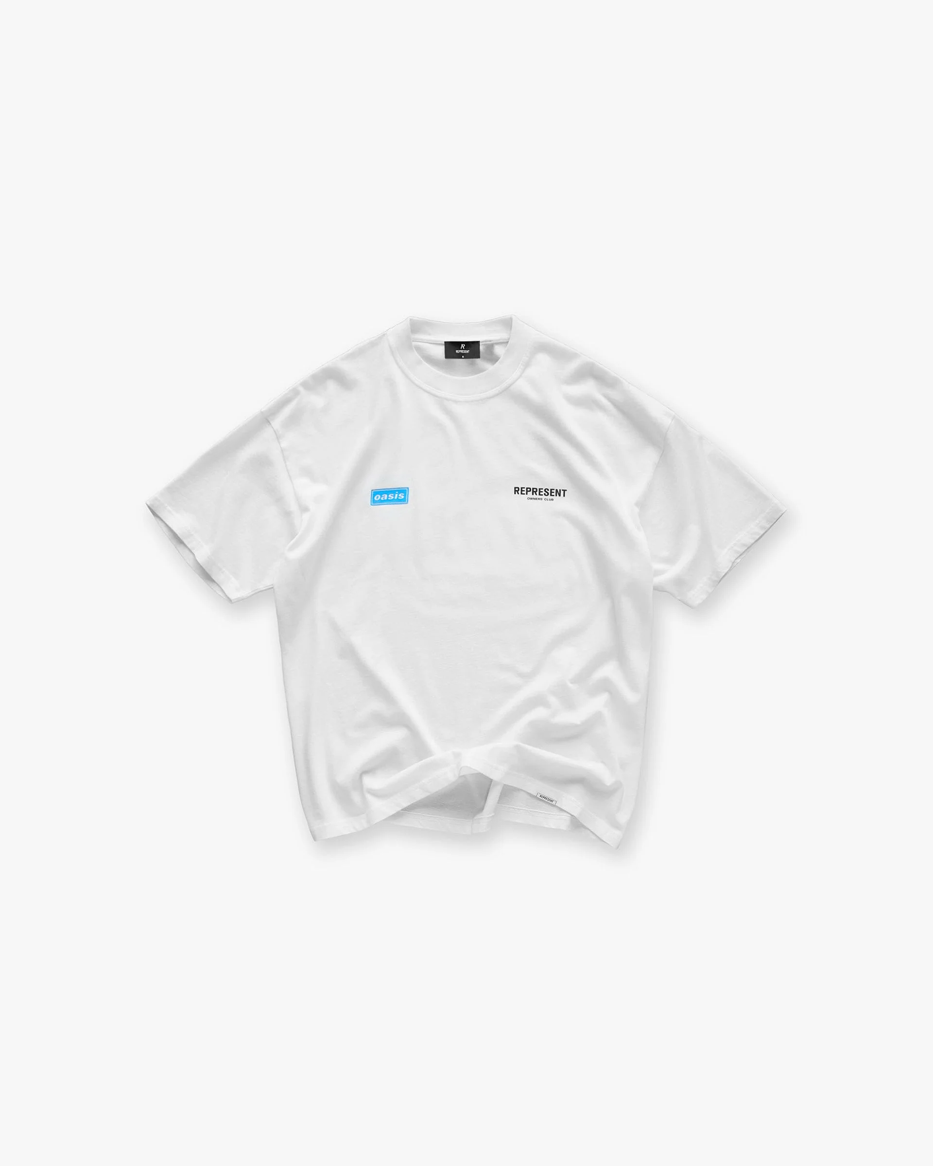 Second image of Represent X Oasis Owners Club T-Shirt 'Flat White'