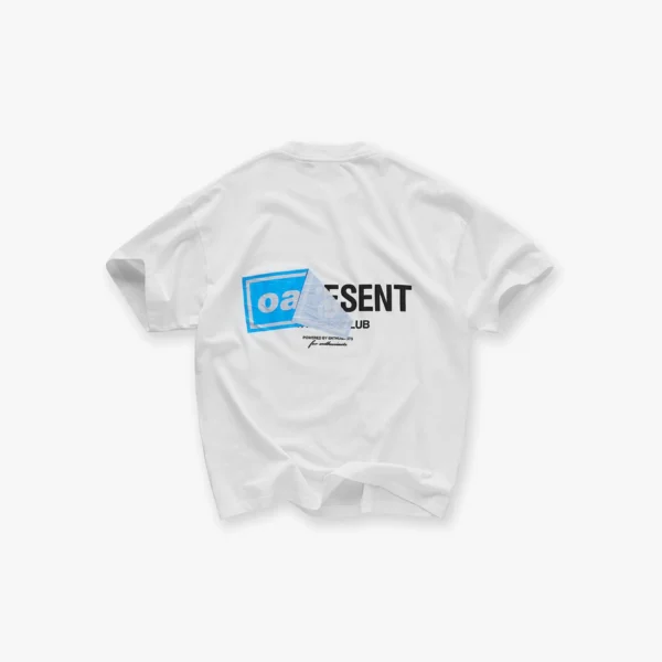 Represent X Oasis Owners Club T-Shirt 'Flat White'