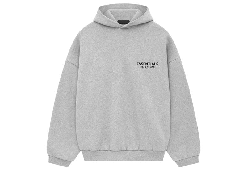 Fear of God ESSENTIALS Fear of God ESSENTIALS Light Heather Grey Fleece Hoodie