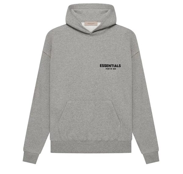 Fear of God ESSENTIALS (SS22) Dark Oatmeal Hoodie SS22