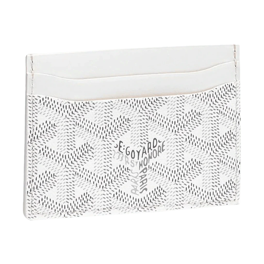 Goyard Saint-Sulpice Card Wallet White