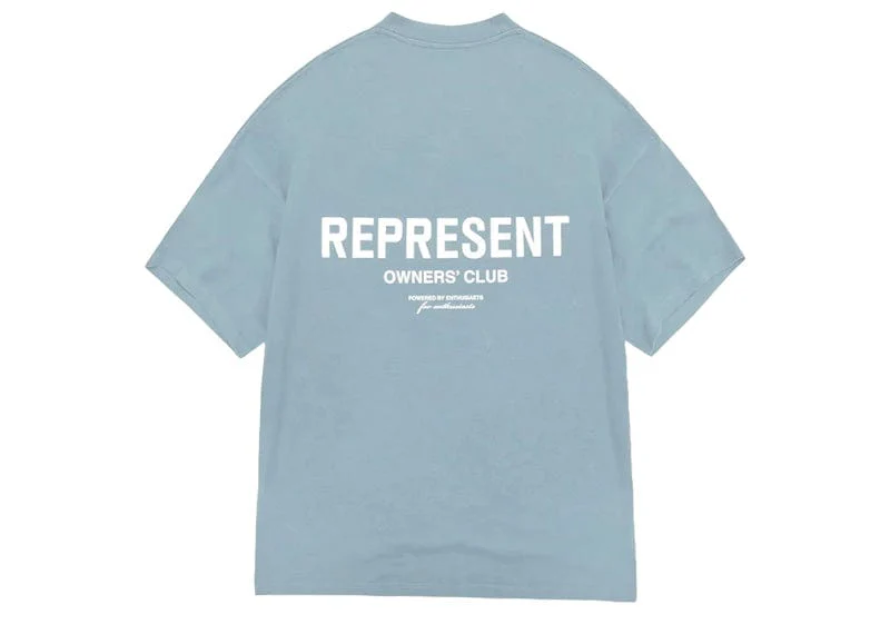 Second image of Represent Owner's Club Powder Blue T-shirt