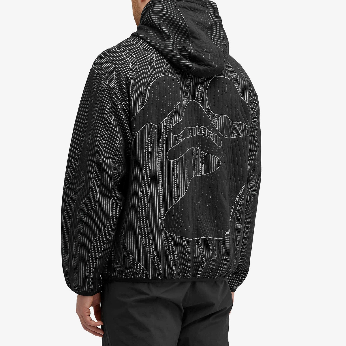 Second image of Nike x Off-White Engineered Hoodie 'Black'
