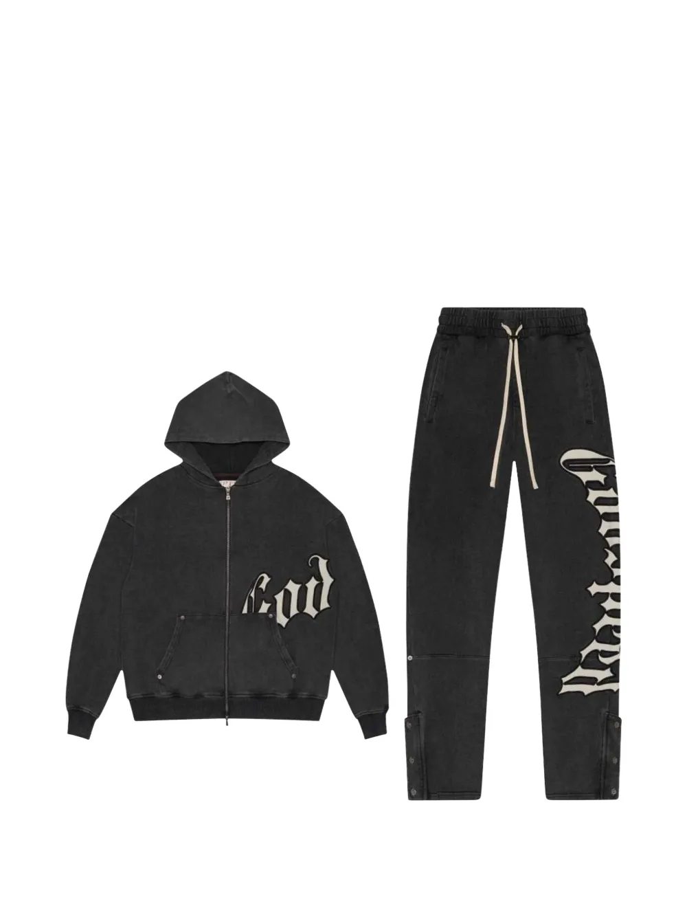 Godspeed NYC OG Logo Sweatsuit V2 'Black'