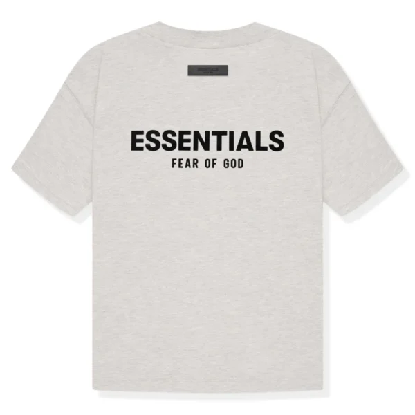 Fear Of God Essentials Light Oatmeal T Shirt
