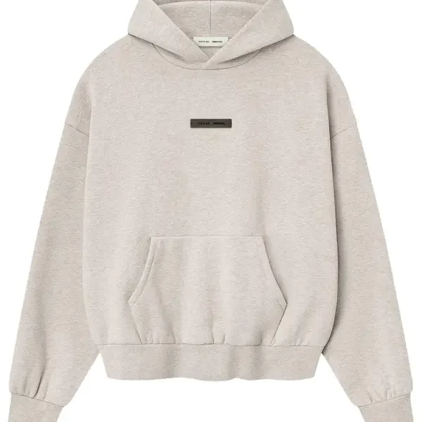 Fear of God Essentials Classic Hoodie 'Heather Stone'