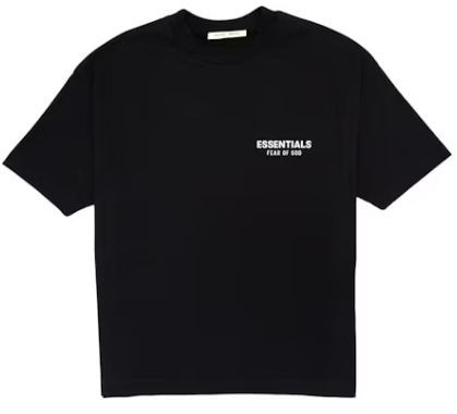 Fear of God Essentials Classic Short Sleeve Tee 'Jet Black'