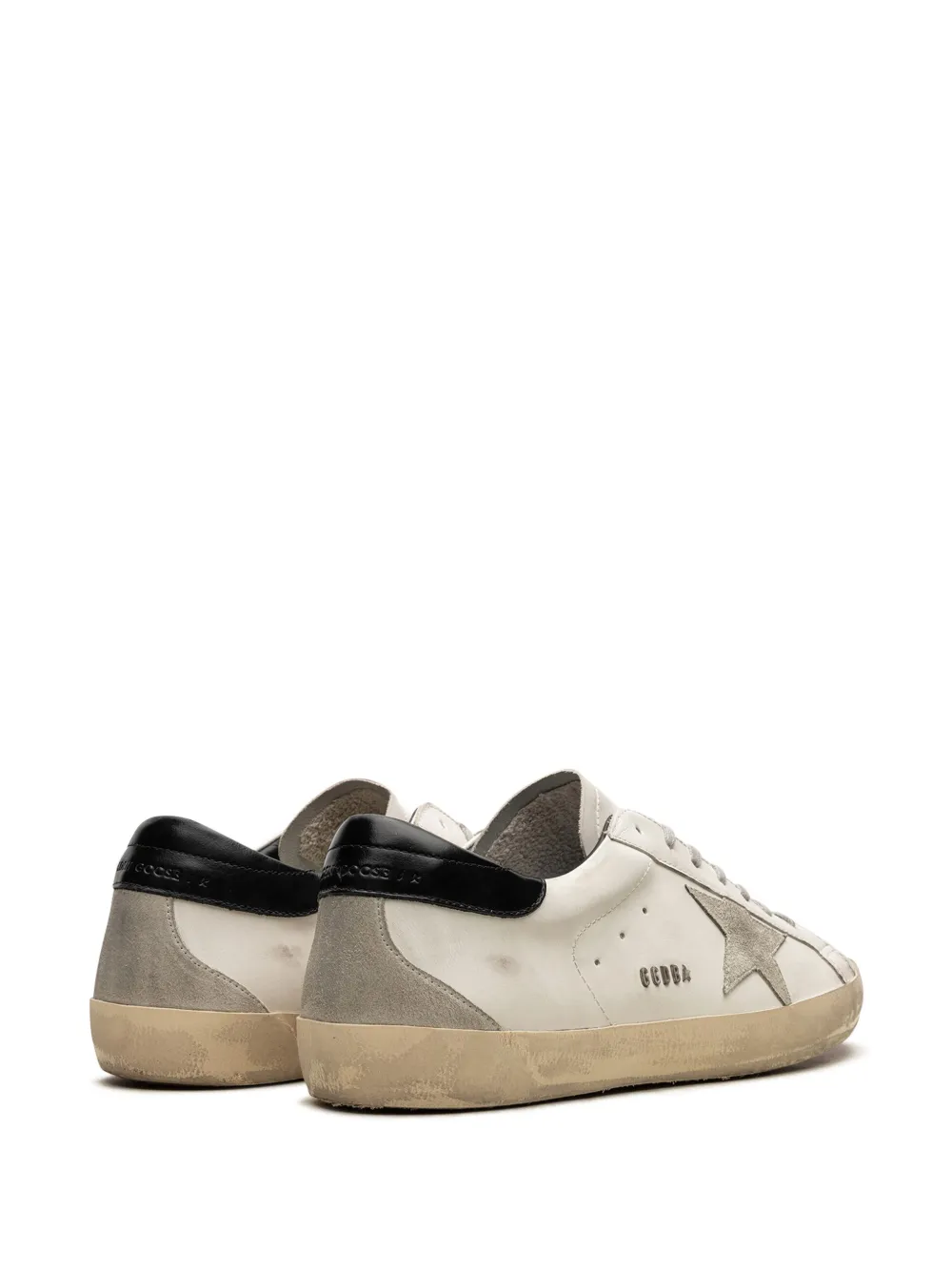 Second image of Golden Goose Super-Star Sneakers White Black