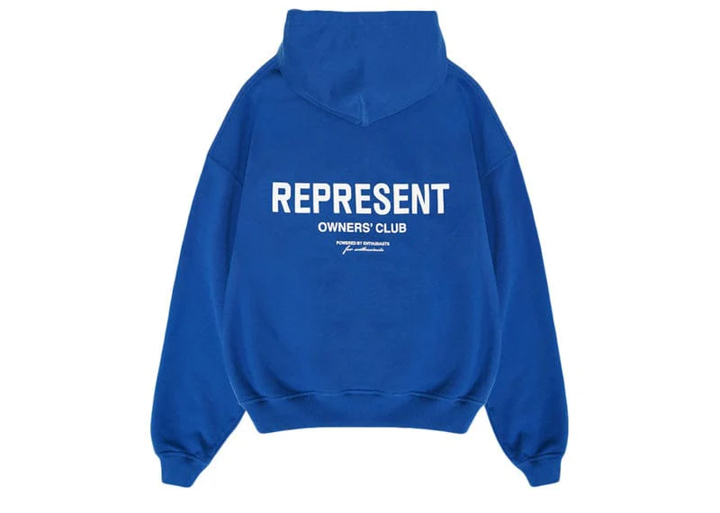 Second image of Represent Owner's Club Hoodie Cobalt