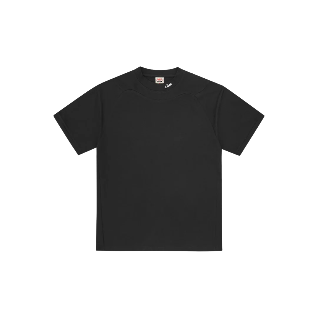 Corteiz JMP Panel Mock tee Black