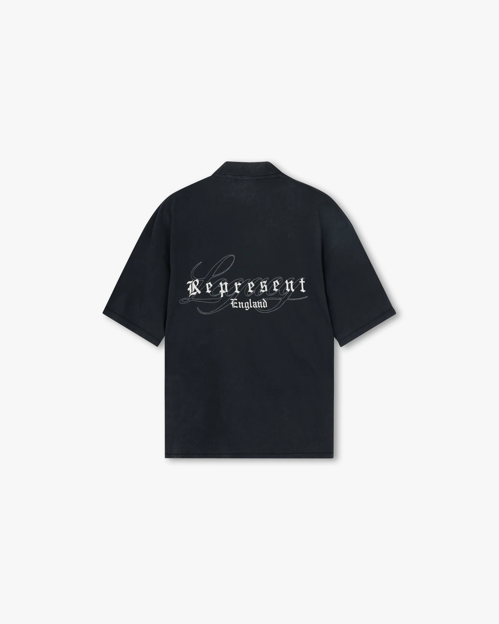 Represent England Legacy T-Shirt Vintage Black