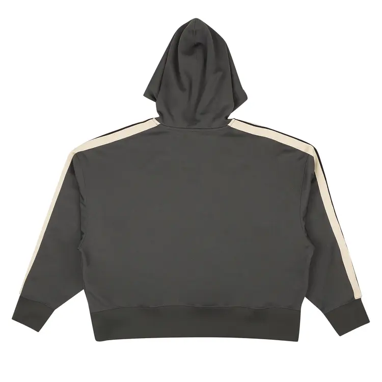 Second image of Palm Angels Classic Hoodie Dark Grey/Off White