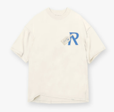 Represent Luggage Tag T-Shirt Antique White