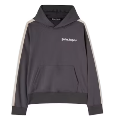 Palm Angels Classic Hoodie Dark Grey/Off White