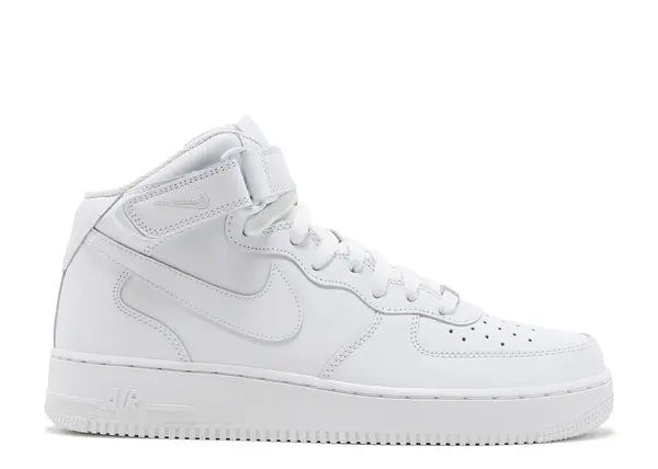 Nike Men's Air Force 1 Mid '07 'Triple White'