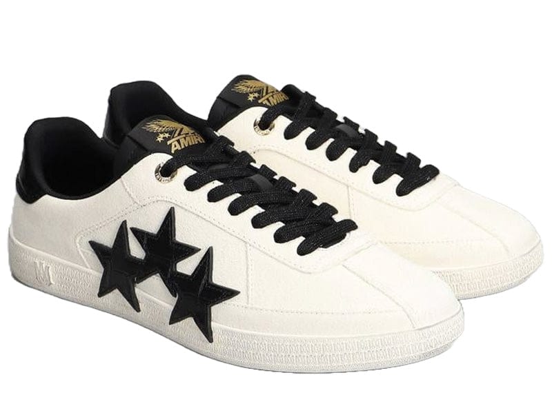 Second image of Amiri Croc Debossed Pacific Sneaker 'White Black'